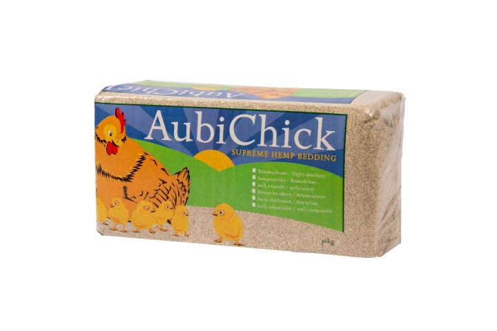 AUBICHICK Hanfeinstreu für Geflügel